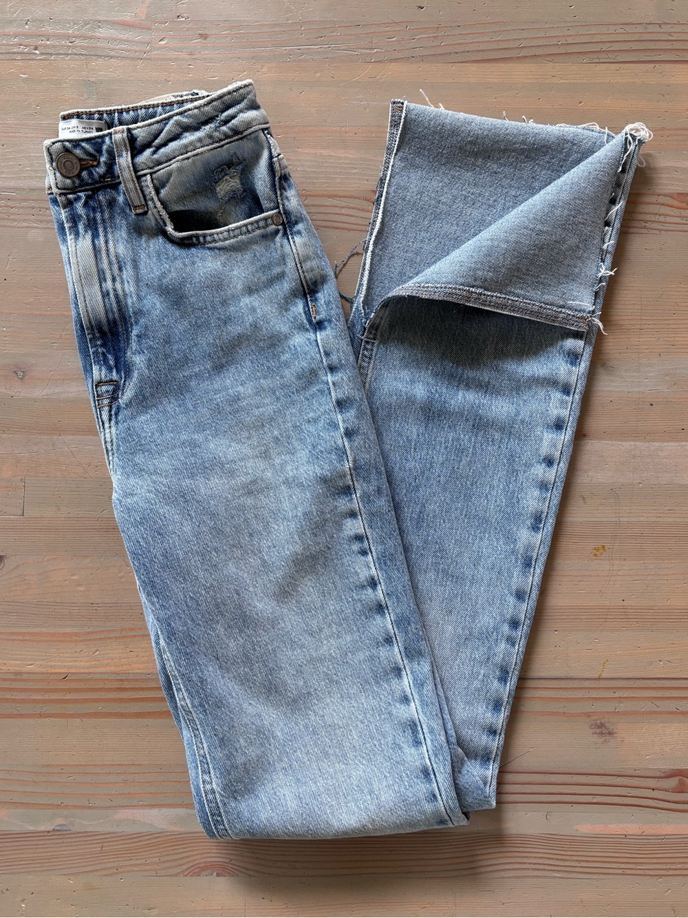Zara Side Slit High Rise Jeans - 2
